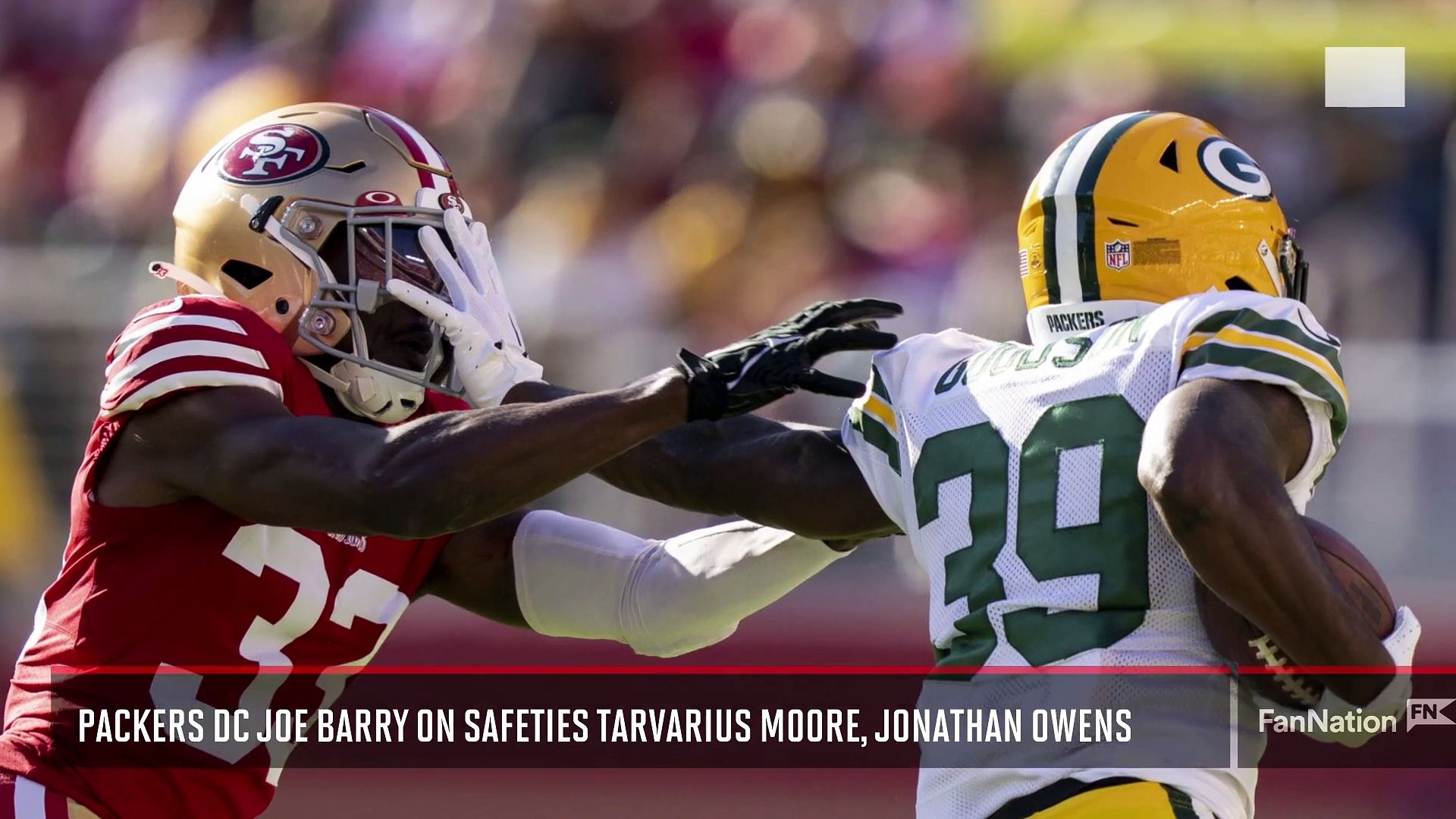 Packers DC Joe Barry on Safeties Tarvarius Moore, Jonathan Owens - video  Dailymotion
