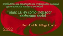 La ley como indicador de fracaso social