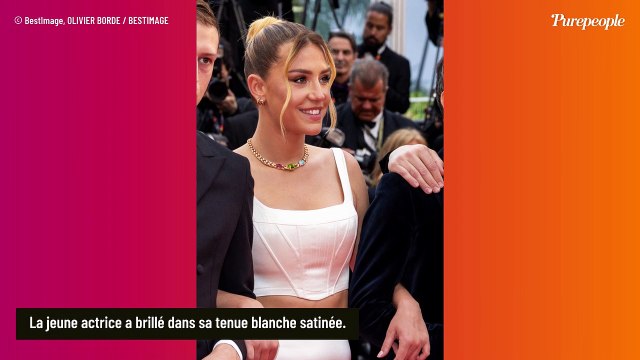 Cannes 2023 : Adèle Exarchopoulos renversante en crop-top moulant et jupe satinée, Romain Duris au top