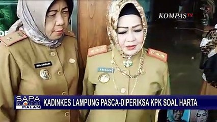 Begini Ekspresi Kadinkes Lampung saat Ditanyai soal Pemeriksaannya di KPK Pekan Lalu!