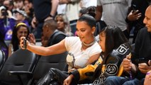 Of Course Kim Kardashian and North West's Courtside Style Is Next-Level