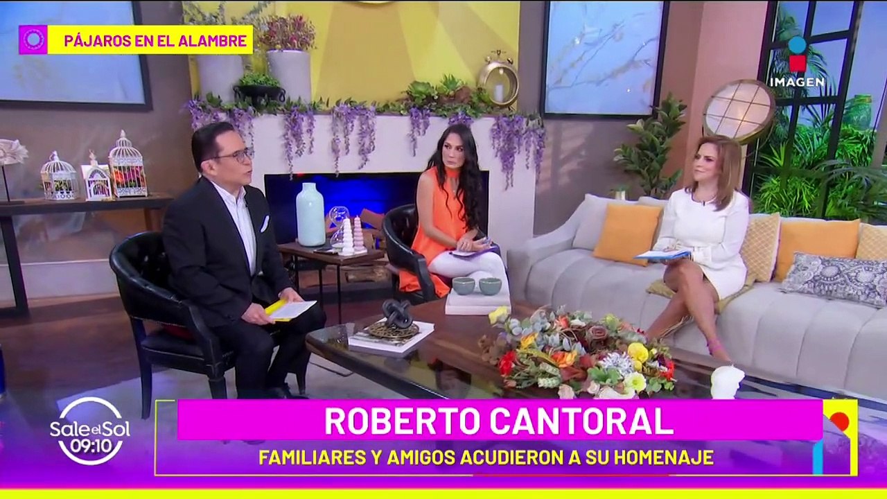 CONMOVIDA Itatí Cantoral homenajea junto a sus hermanos a Roberto Cantoral