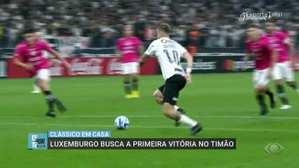 Luxemburgo busca primeira vitória no Corinthians  15/05/2023 12:23:41