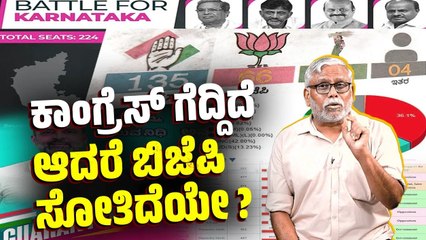 ಕರ್ನಾಟಕ ವಿಧಾನ ಸಭಾ ಚುನಾವಣಾ ಫಲಿತಾಂಶದ ವಿಶ್ಲೇಷಣೆ । ಶಿವಸುಂದರ್ | Congress | BJP | Karnataka