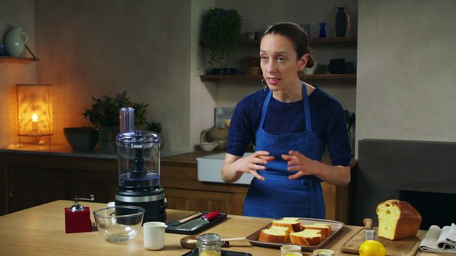 Apollonia Poilâne Teaches Bread Baking S99 E14 Stale Bread - Caesar Salad With Flavored Brioche Croutons