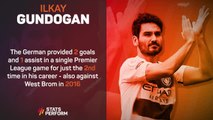 Premier League Stats Performance of the Week - Ilkay Gundogan