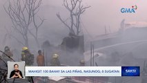 Mahigit 100 bahay sa Las Piñas, nasunog; 8 sugatan | Saksi