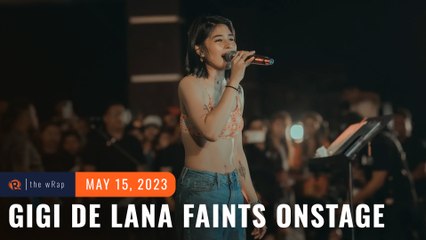 Gigi de Lana faints during gig, band figures in car accident