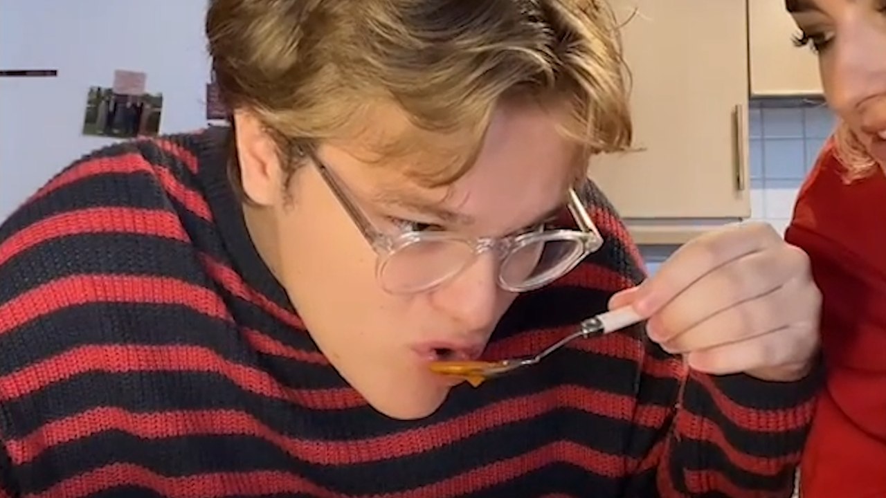 PICKY EATER tries new foods with hilarious reactions!