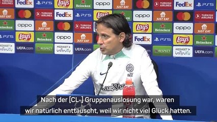 Inzaghi vor CL-Rückspiel: "Viel Selbstvertrauen"