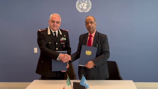 Carabinieri e Onu collaborano per la tutela dell'ambiente