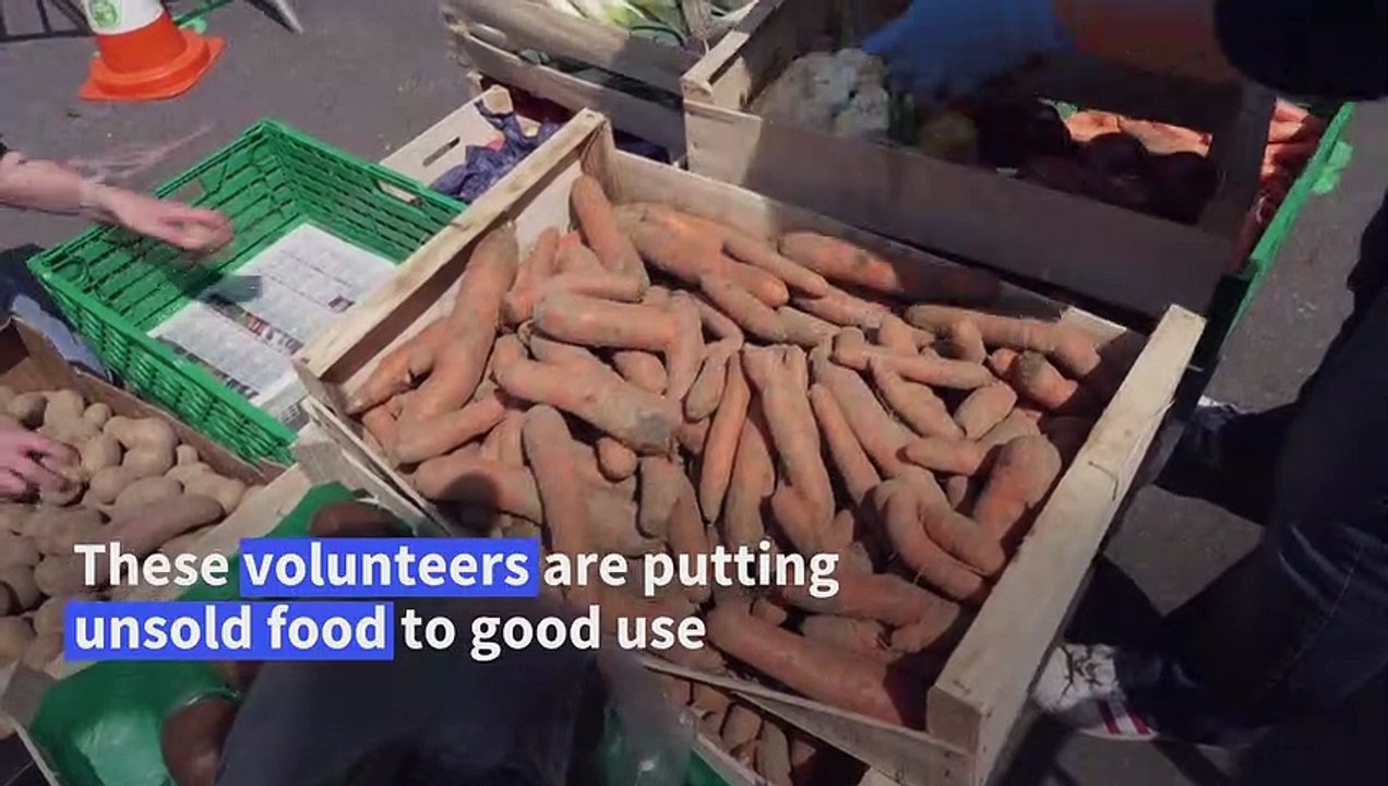 French charity fights food insecurity by redistributing unsold produce