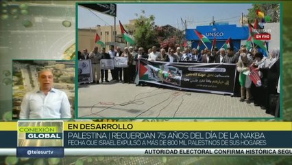 Pueblo palestino conmemora 75 años del día de la Nakba