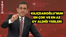 Kemal Kılıçdaroğlu'nun En Çok ve En Az Oy Aldığı İller! Fatih Portakal Şaşırtan Listeyi Açıkladı