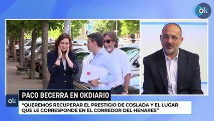 Paco Becerra (PP): "Recuperaré el prestigio de Coslada y su lugar en el Corredor del Henares"