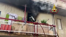Incendio in un appartamento di Misilmeri: salva la proprietaria, morto il suo cagnolino