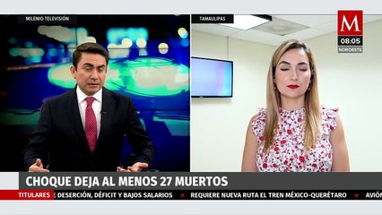 Asciende a 27 el número de personas fallecidas tras choque en la autopista Victoria-Zaragoza