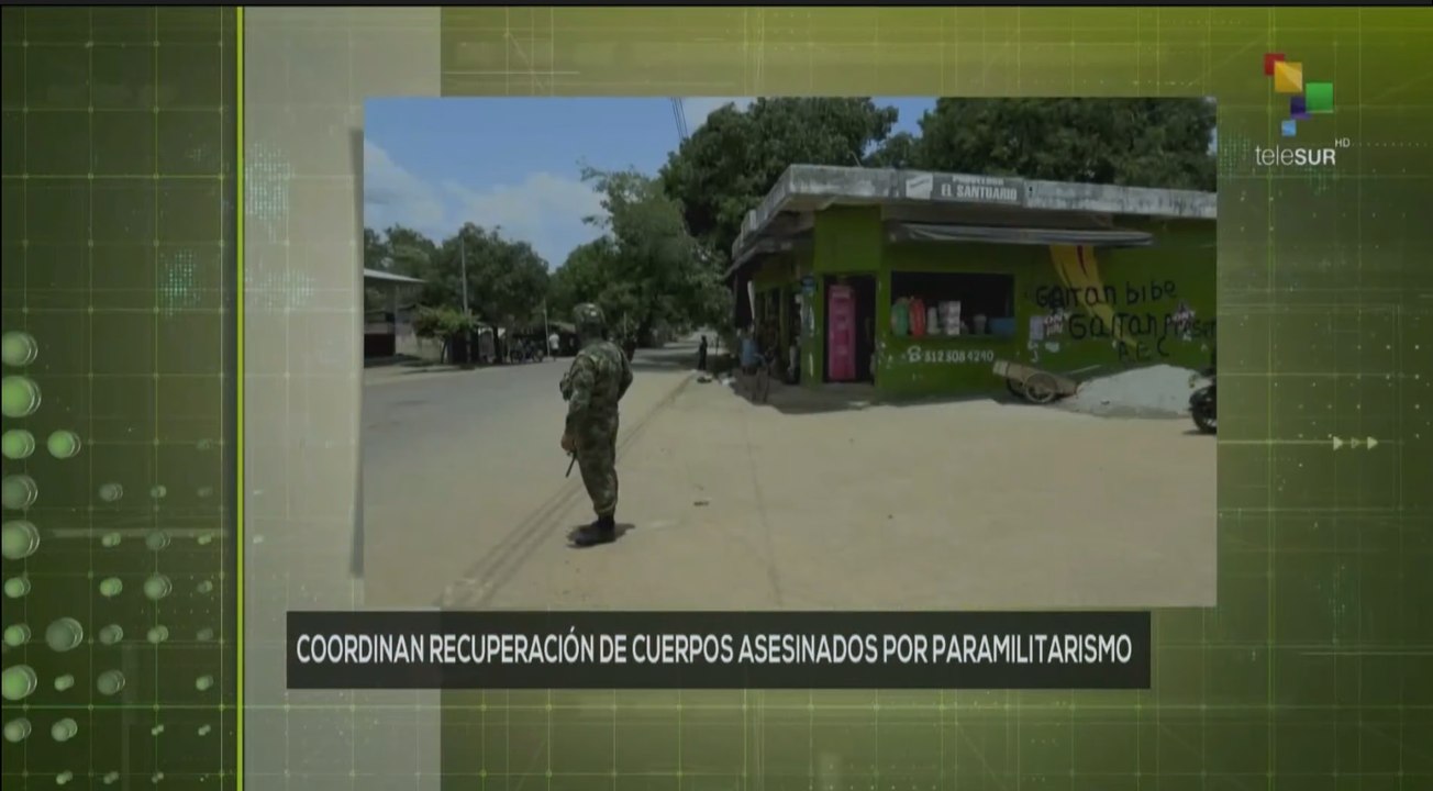Conexión Global 15-05: Colombia y Venezuela coordinan recuperación de víctimas del paramilitarismo