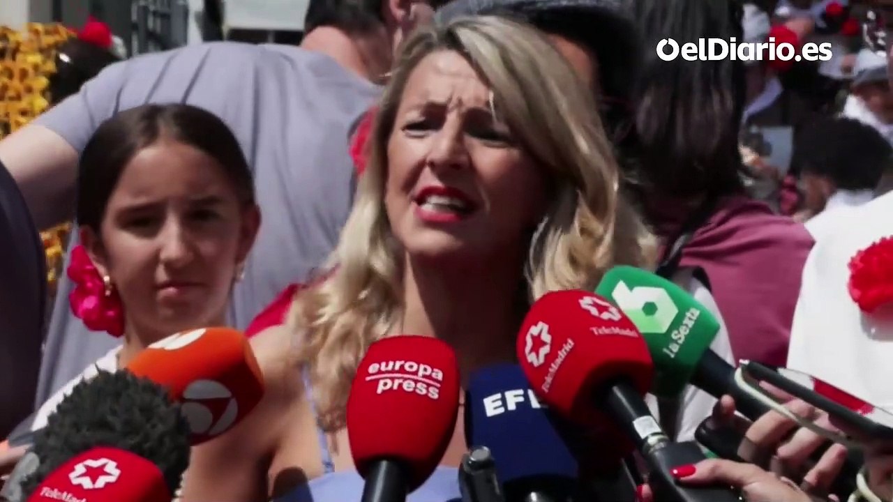 Yolanda Díaz, sobre la inclusión en las listas de EH Bildu de condenados por terrorismo: "El sufrimiento de las víctimas tiene que ser respetado"