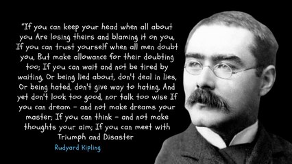 Kipling Quotes