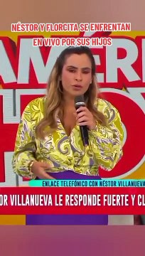 Néstor Villanueva encara a Florcita Polo