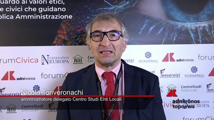 Nicola Tonveronachi: "Etica e pubblica amministrazione non sono un ossimoro"