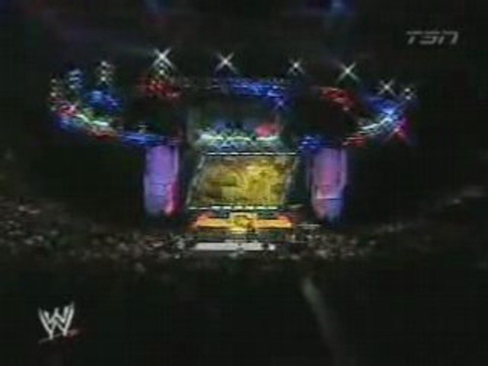 Randy orton & shawn michaels vs triple h & ric flair p1