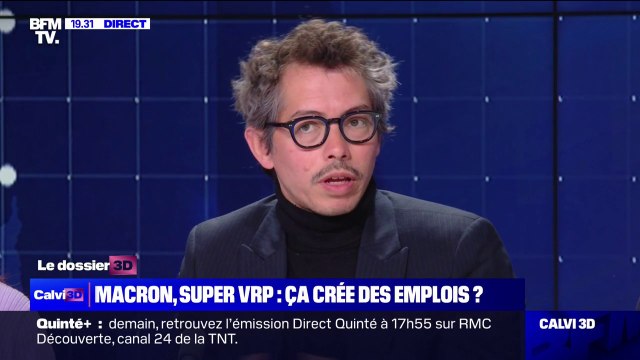 Choose France: Emmanuel est un très bon VRP juge Thomas Porcher (Économistes Atterrés)