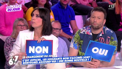 Retour des soignants non vaccinés dans les hôpitaux : une bonne nouvelle ? Débat dans TPMP !