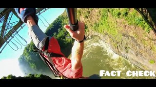 bungy jumping in zambia! 7th natural wonder of the world