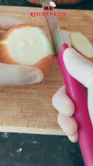 Onion Hacks: Master the Art of Onion Dicing: cutting onions like a pro!": #shorts #foodhacks #onion