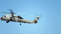 ATHENS FLYING WEEK 2022 , helicopter S70B6 Aegean Hawk solo flight