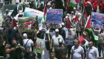 آلاف الفلسطينيين يحيون ذكرى النكبة في رام الله