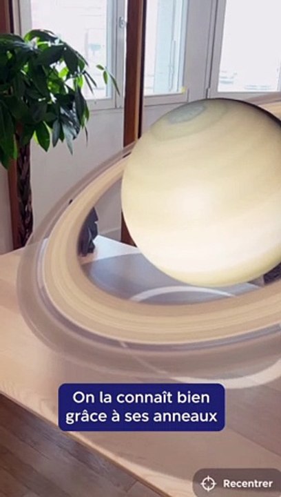 Saturne et ses anneaux 