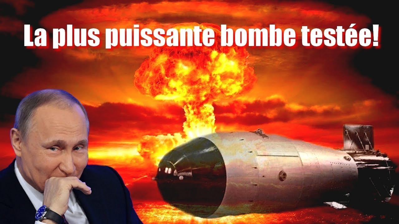 Voici La TSAR BOMBA : La bombe nucléaire la plus puissante jamais testée