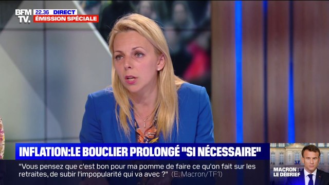 Poursuite du trimestre anti-inflation: Ce n'est pas avec ce genre de solutions qu'on va améliorer le pouvoir d'achat des Français estime Edwige Diaz (RN)
