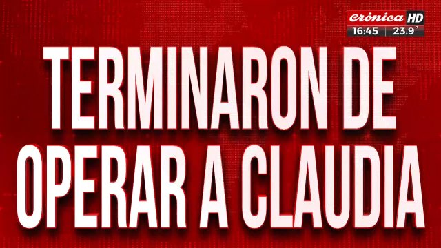 Terminaron de operar a Claudia, la mujer que su marido le pegó dos tiros