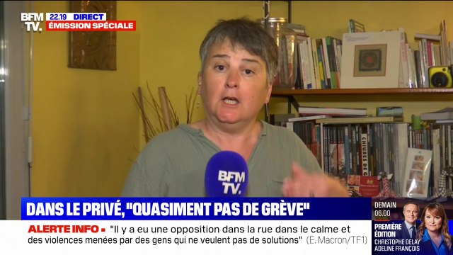 Réception des syndicats à Matignon: La première des exigences sera le retrait de la réforme des retraites affirme Céline Verzeletti (CGT)