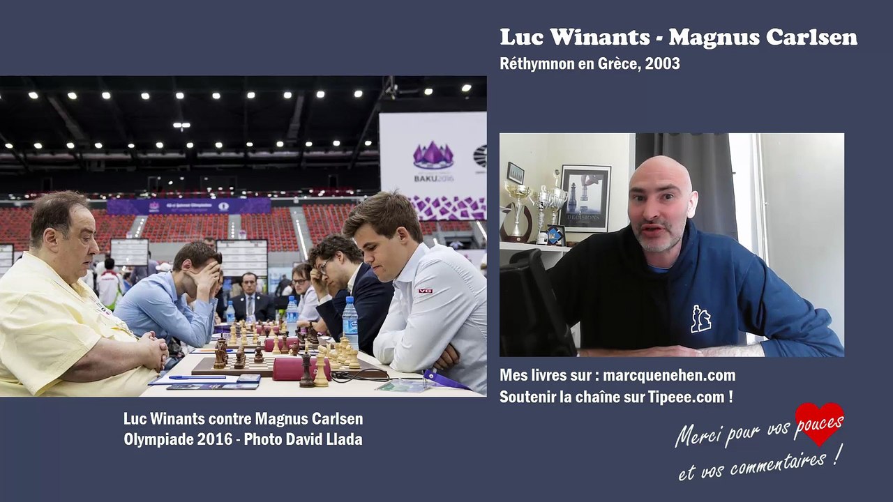 Ce grand maître d'échecs belge à battu Carlsen