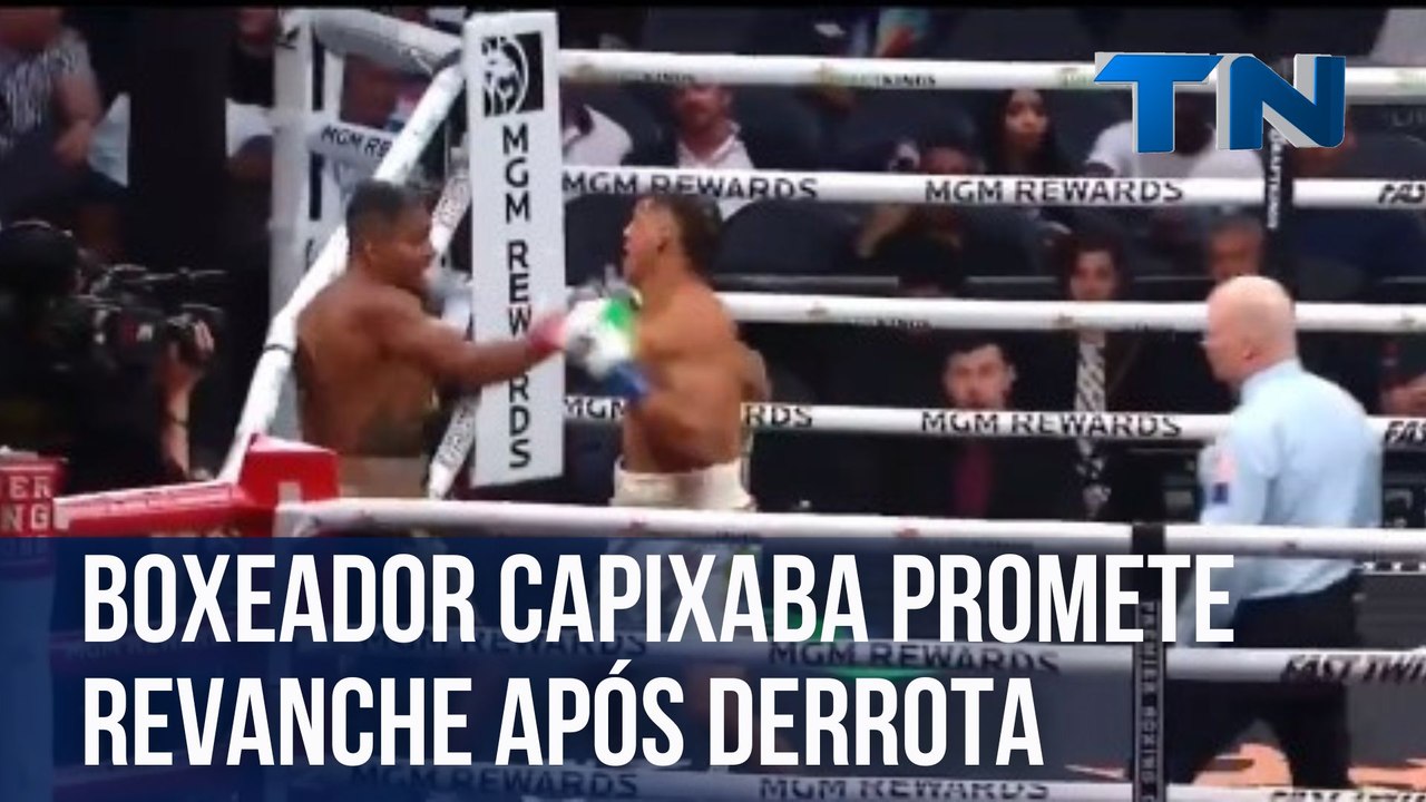 Boxeador capixaba promete revanche