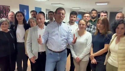 Ekrem İmamoğlu'ndan 2ç tur paylaşımı