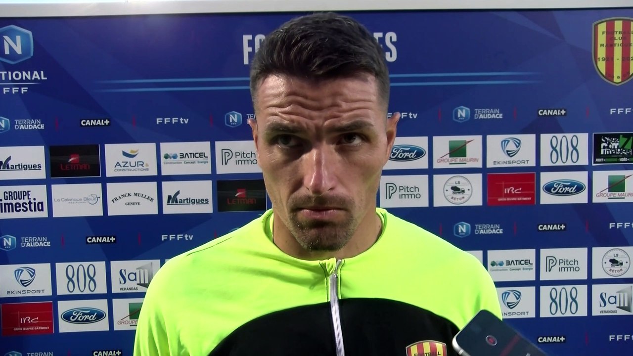 FCM-ASNL : Aymes "faut être positif, il reste deux matchs, il faut les gagner tout simplement"