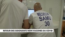 Covid-19 : les soignants non-vaccinés officiellement autorisés à être réintégrés