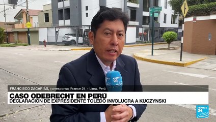 Download Video: Informe desde Lima: declaración de expresidente Toledo sobre Odebrecht involucra a Kuczynski