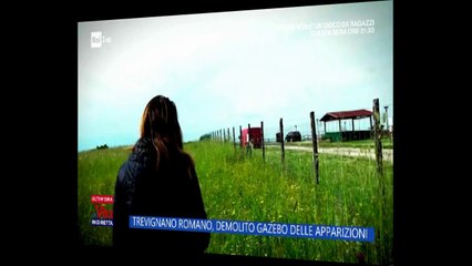 demolito gazebo apparizioni trevignano