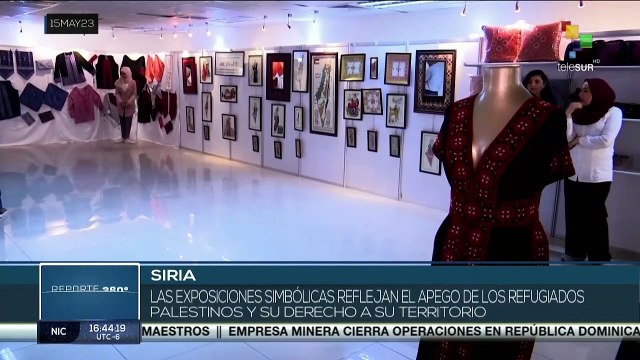 Siria: Gobierno y ciudadanos acompañan al pueblo palestino con motivo del 75 aniversario de la Nakba