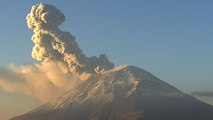 Las explosiones del volcán Popocatépetl