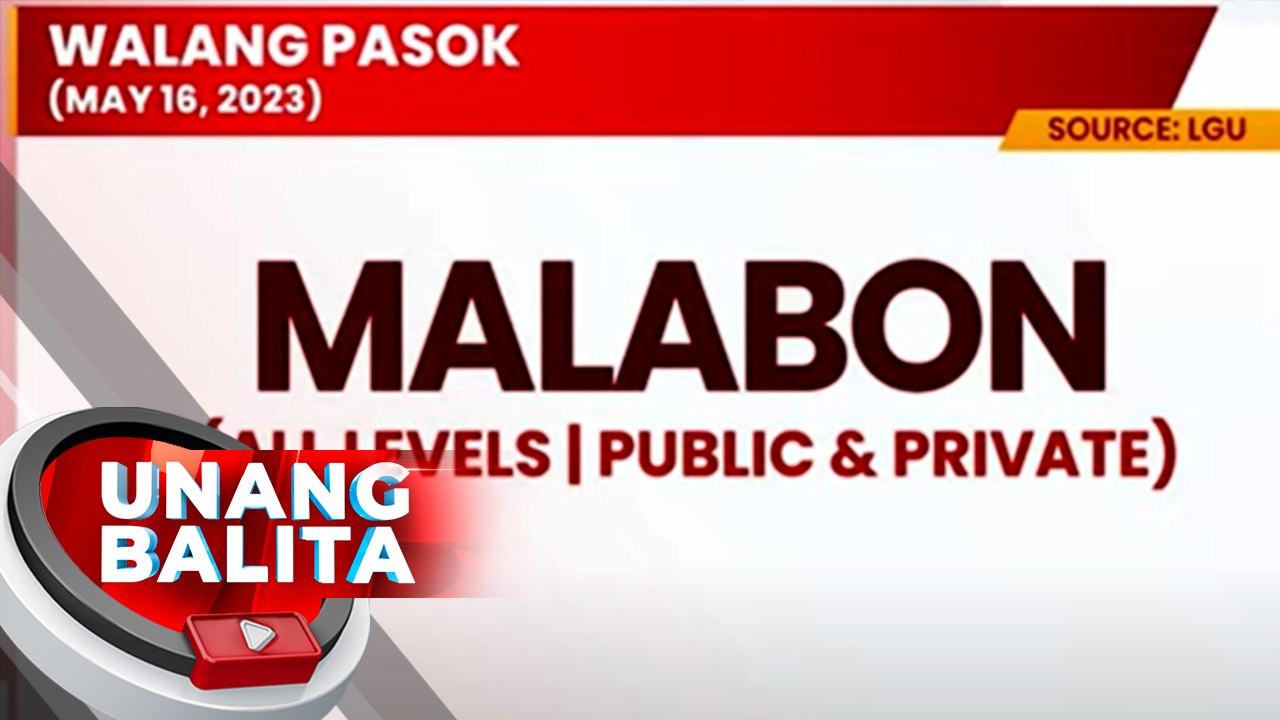 Walang Pasok (May 16, 2023)