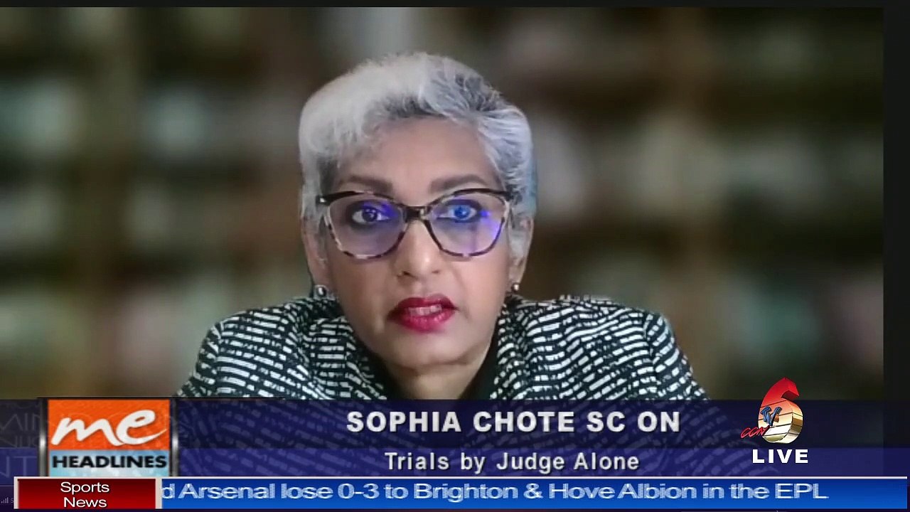 CHOTE NOT SOLD ON JUDGE ALONE TRIALS