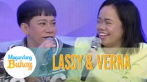 Verna tells how she became close to Lassy | Magandang Buhay